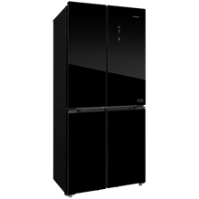 Americká lednice LA8383bc BLACK
