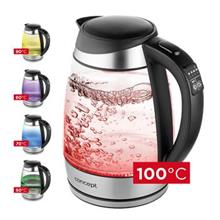 RK4120 Rychlovarná konvice skleněná 1,7 l s nastavením teplot