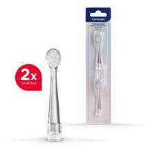 ZK0031 Náhradní hlavice k dětským zubním kartáčkům ZK3010, ZK3020 small, 2 ks, průhledné